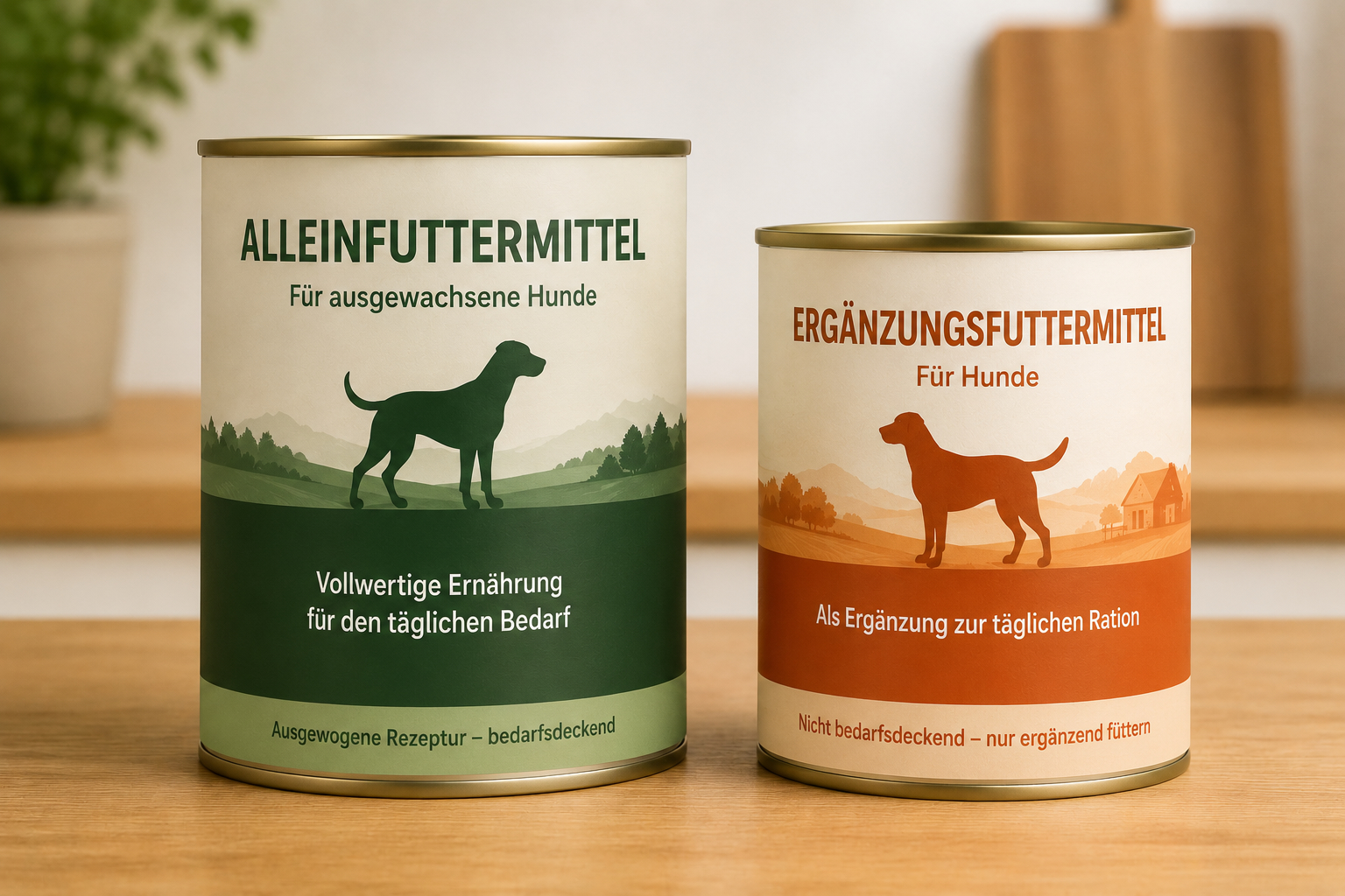 Alleinfuttermittel vs. Ergänzungsfuttermittel – Was ist der Unterschied?