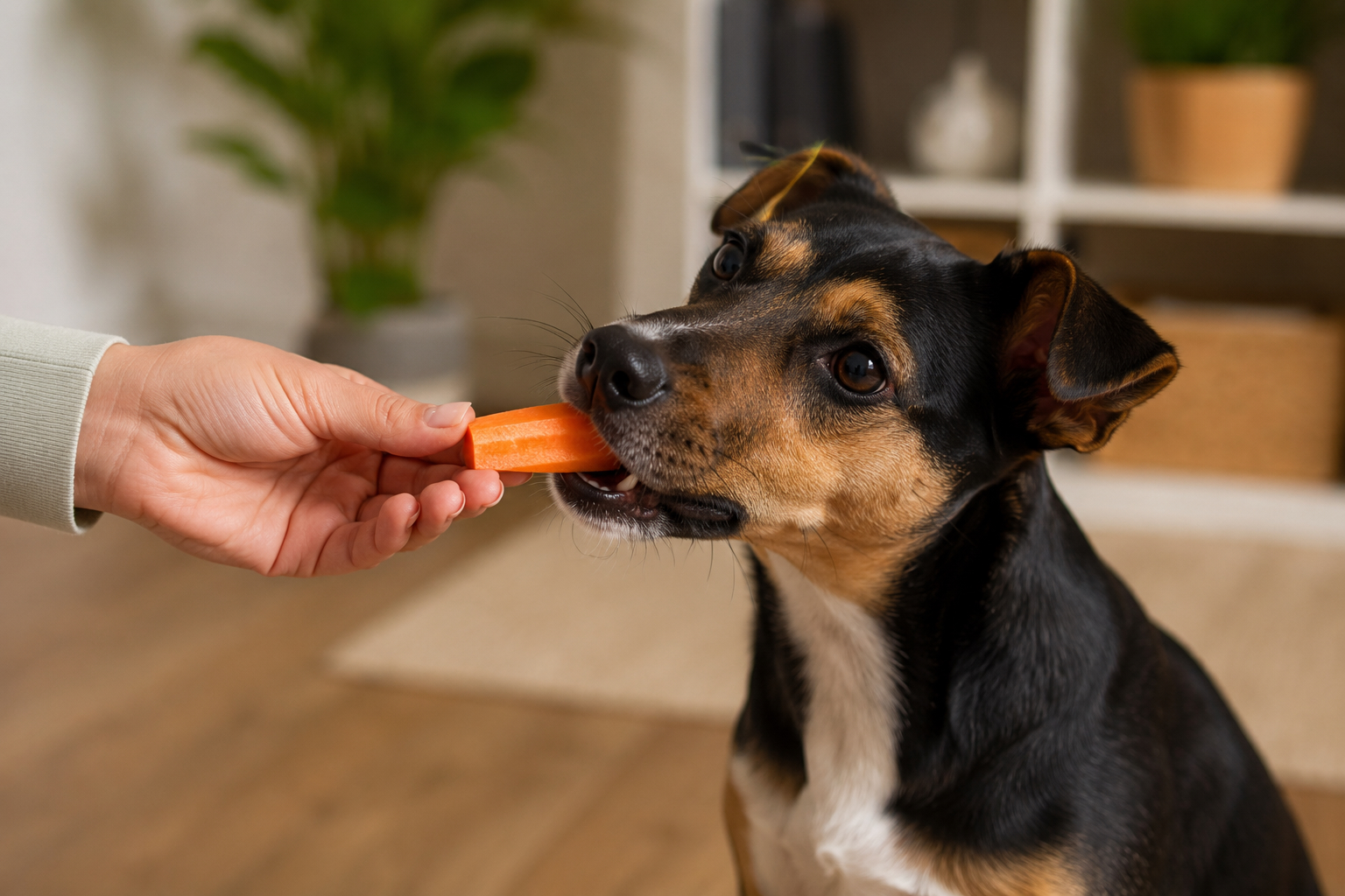 Gesunde Snacks für Hunde