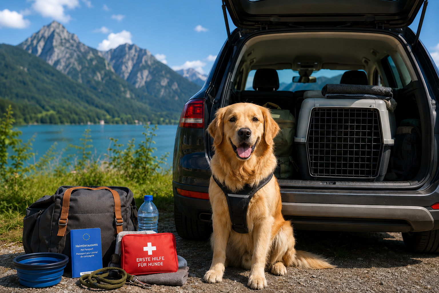 Urlaub mit Hund: So wird die Reise für Mensch und Hund entspannt und sicher