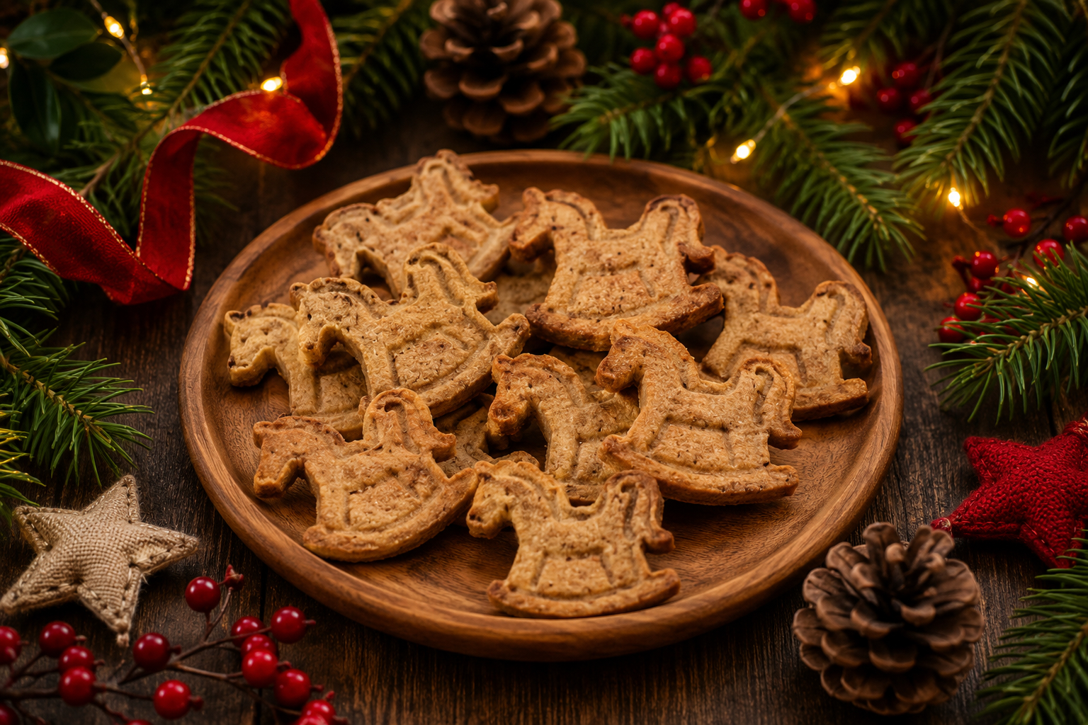 Weihnachtsplätzchen für Hunde