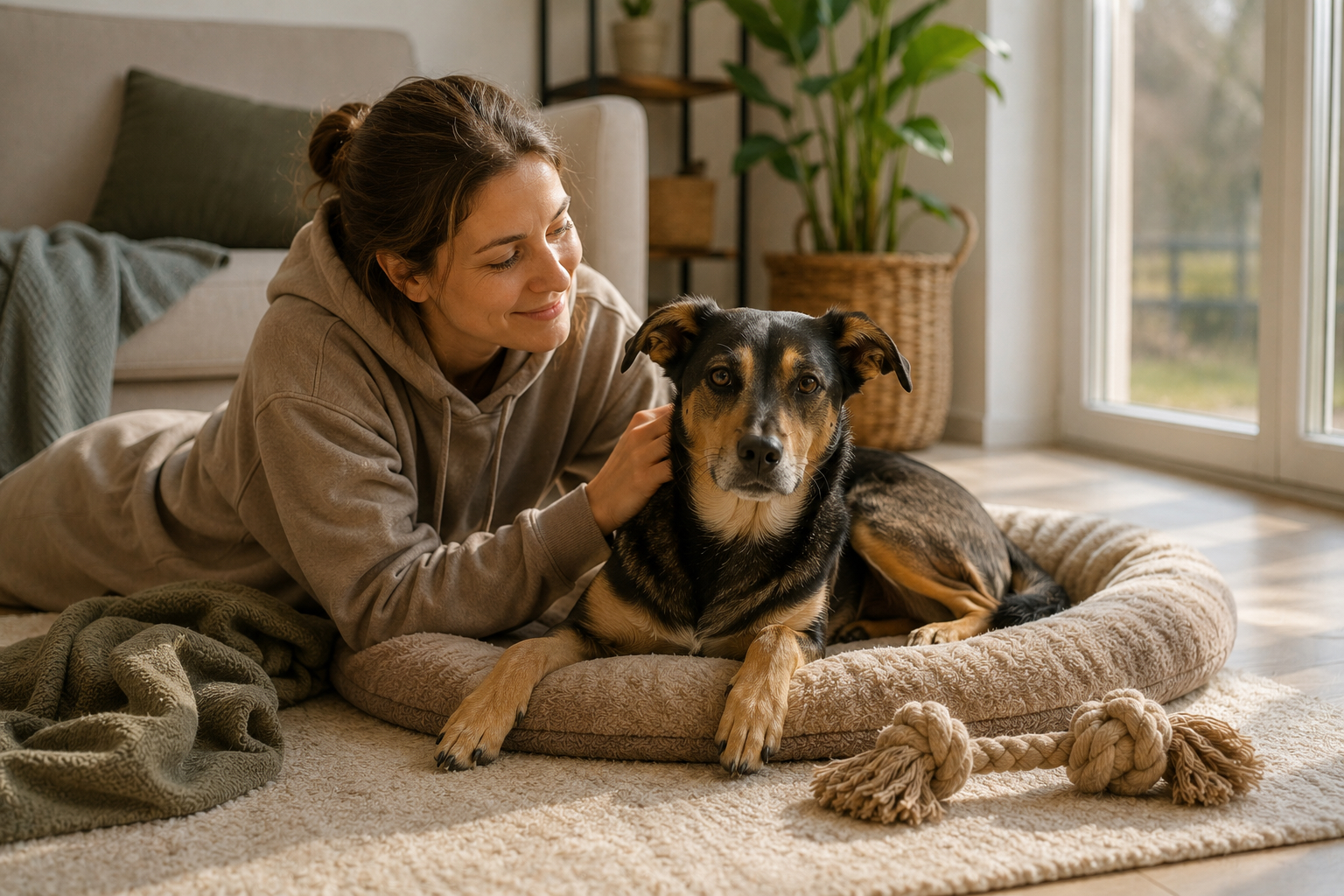 Warum du dir ausreichend Urlaub nehmen solltest, wenn ein Tierschutzhund einzieht